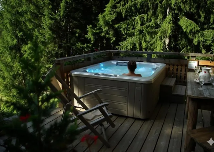 Les De Philippe Avec Jacuzzis Privatifs Hotel Chamonix Mont Blanc