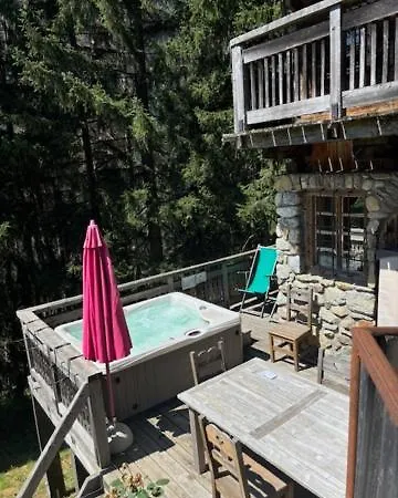 Les De Philippe Avec Jacuzzis Privatifs ホテル シャモニー