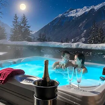 Hotel Les De Philippe Avec Jacuzzis Privatifs Chamonix
